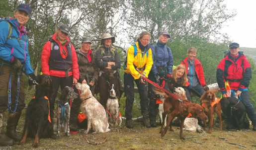 Rypejentene Lesja og Dovre Fuglehundskole